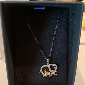 Cute elephant necklace